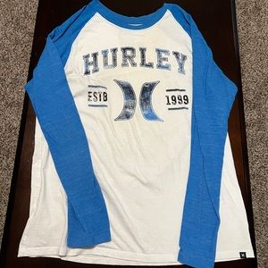 Mens Hurley long sleeve shirt